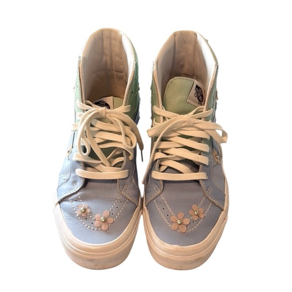 Vans x SpongeBob SquarePants Sandy Liang Collab Hightop Sneakers Size Womens 10 - Picture 6 of 7